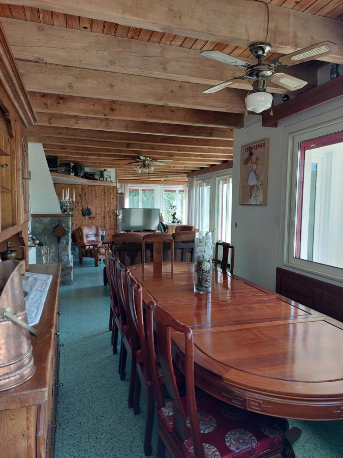 Chalet 14 Pers Avec Vue Panoramique Et Piscine Chauffee Genolhac Экстерьер фото