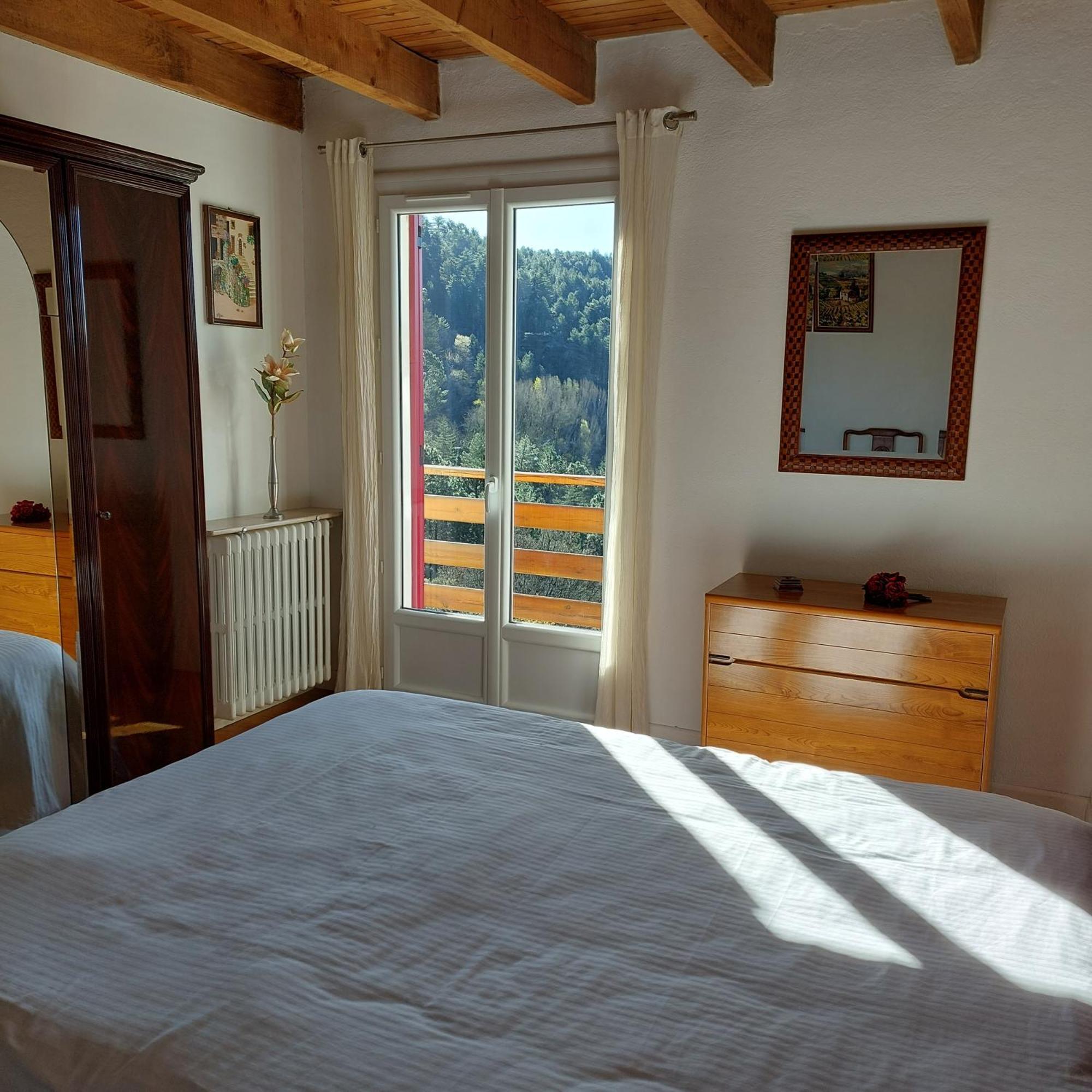 Chalet 14 Pers Avec Vue Panoramique Et Piscine Chauffee Genolhac Экстерьер фото