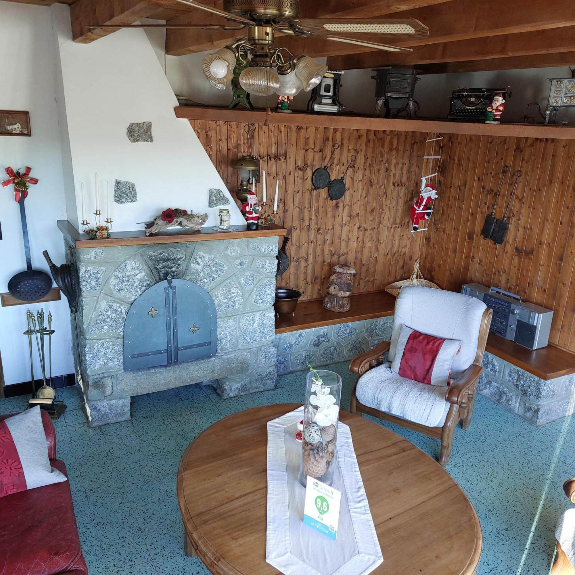 Chalet 14 Pers Avec Vue Panoramique Et Piscine Chauffee Genolhac Экстерьер фото
